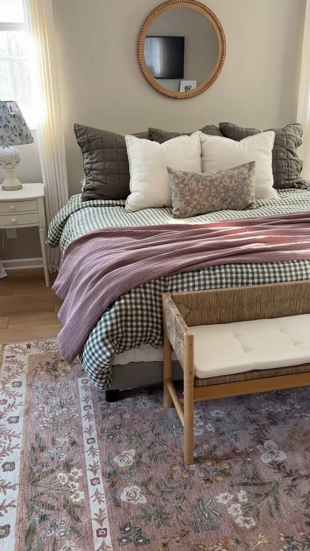 Our bedroom makeover is officially done!  Layers, textures and patterns were top of mind to keep the space feeling homey and comfortable. 

#LTKHome #LTKSaleAlert