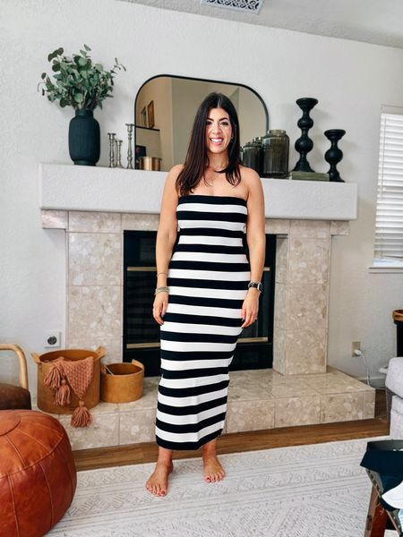 Abercrombie try on
Striped dress-medium tall 

#LTKmidsize #LTKtravel #LTKsalealert
