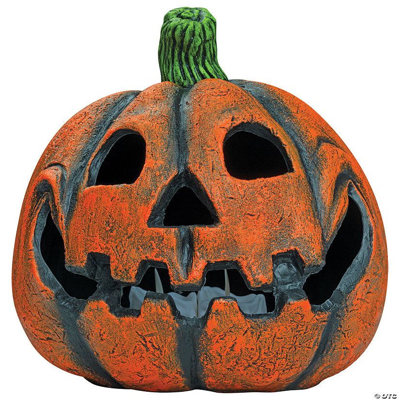 9" Funny Pumpkin Jack-o-Lantern Decoration | Oriental Trading Company