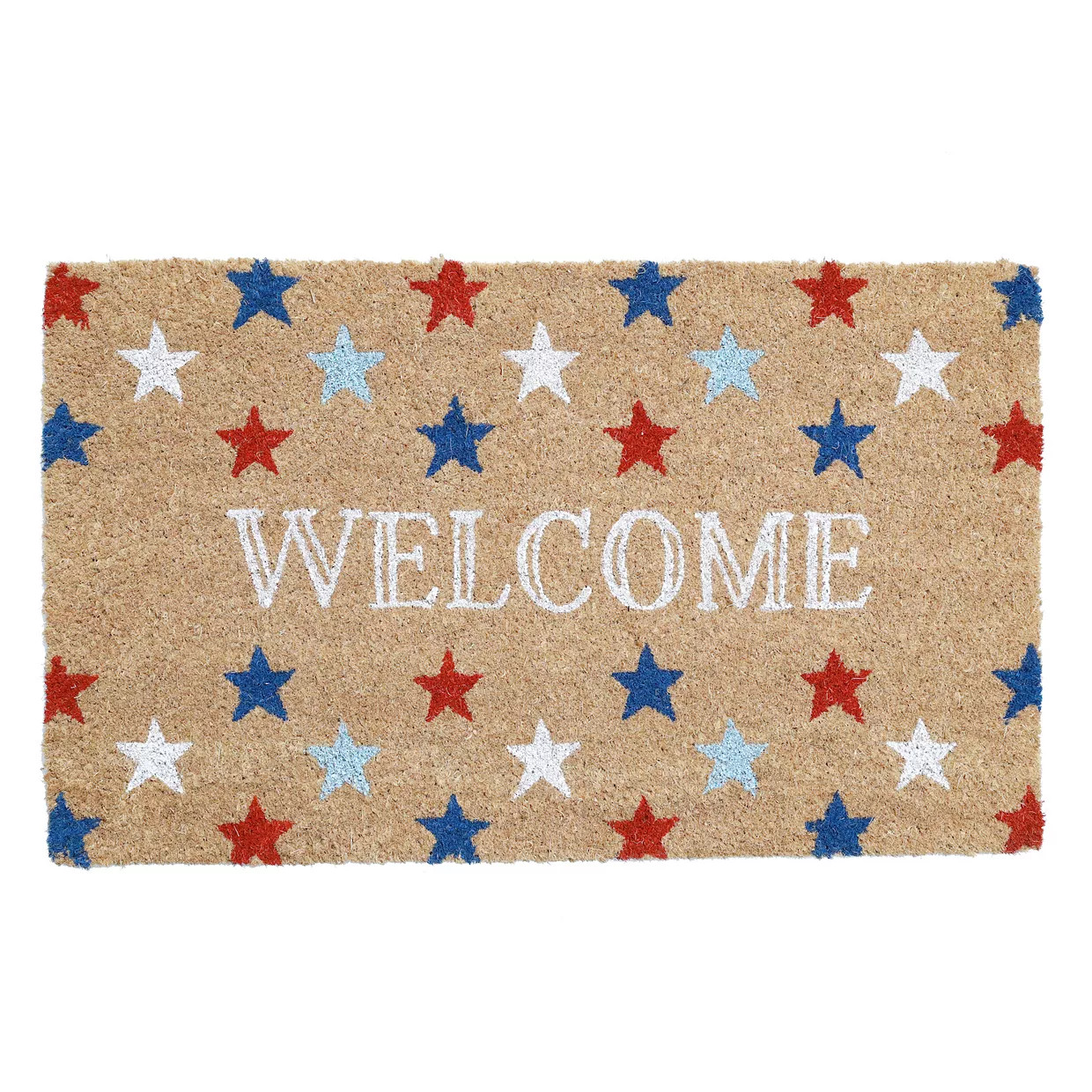 Celebrate Together Americana™ WELCOME STARS COIR DOORMAT | Kohl's