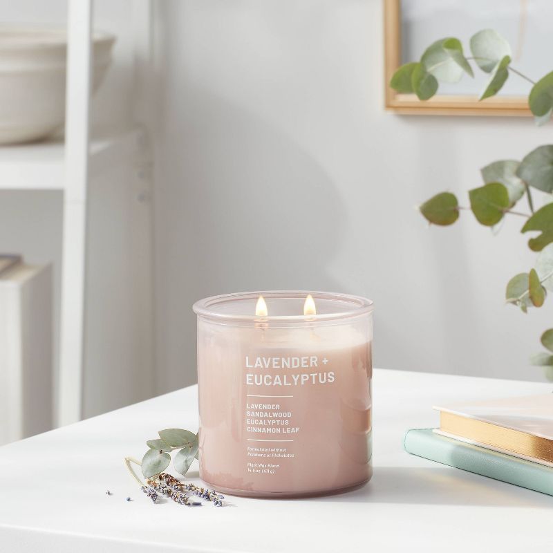 Glass Jar Lavender and Eucalyptus Candle - Project 62™ | Target