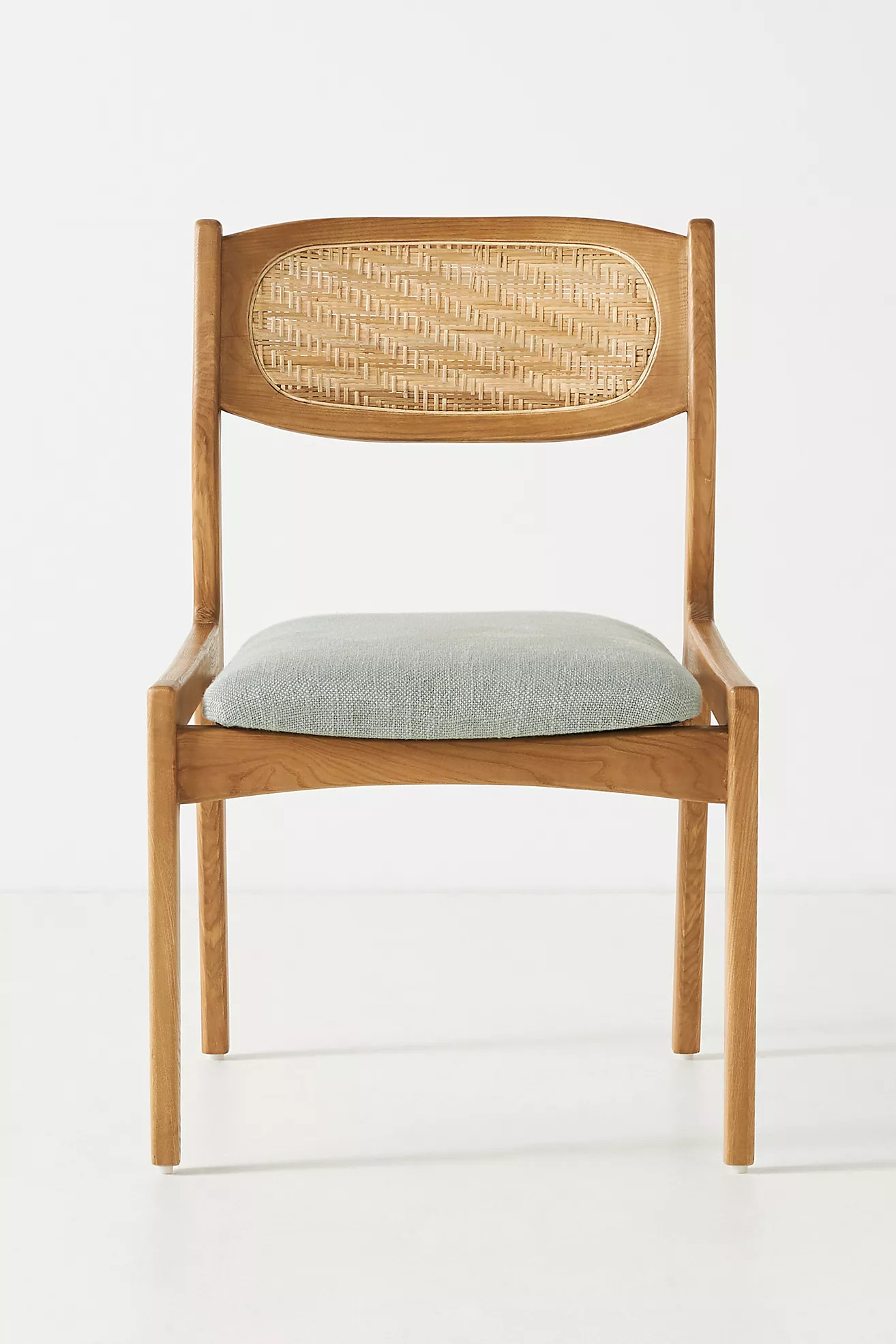 Zoey Caned Armless Dining Chair | Anthropologie (US)
