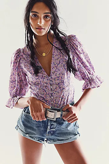 I Found You Printed Top | Free People (Global - UK&FR Excluded)