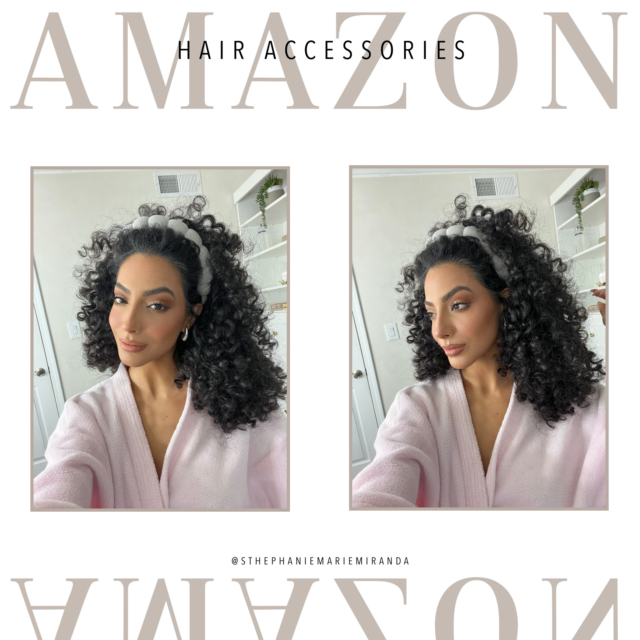 Hair accessories! I use these to prepare myself for bed and wash my face. Very soft on the hair does not break or damage it. 

#LTKfindsunder50 #LTKstyletip #LTKbeauty