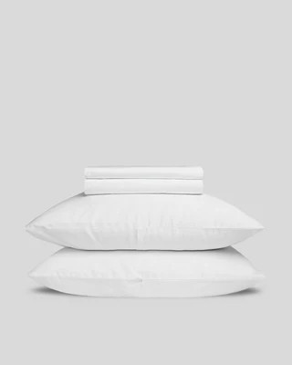 Percale Sheet Set - White K/CK | Parachute