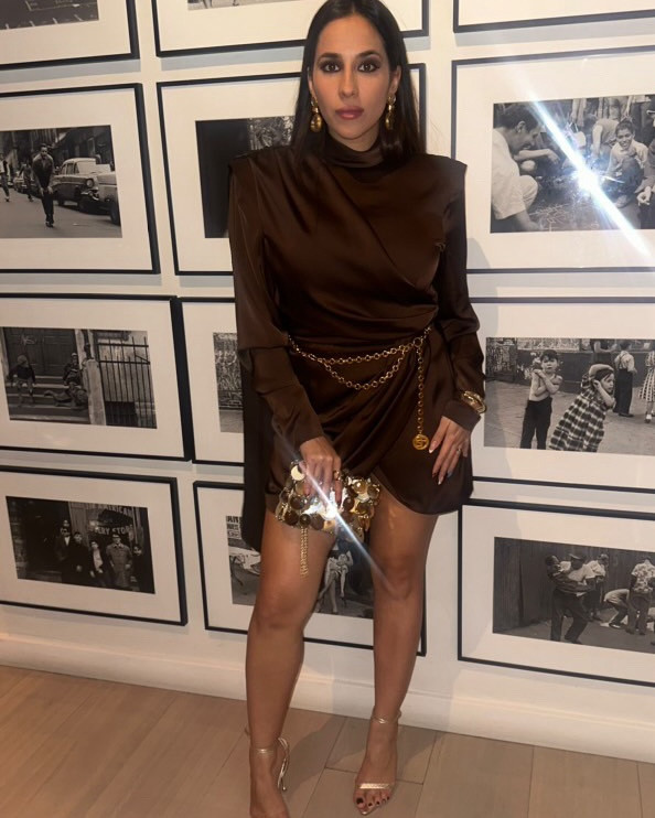 My look for the #forcesoffashion x Vogue club after party 🤎
Chocolate brown is a key color of the season! Loved styling it with some gold jewelry! It's my Go to combo ⭐️ #falloutfit

#LTKStyleTip #LTKParties #LTKSeasonal