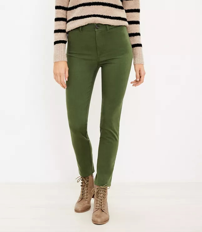 Skinny Pants in Stretch Twill | LOFT