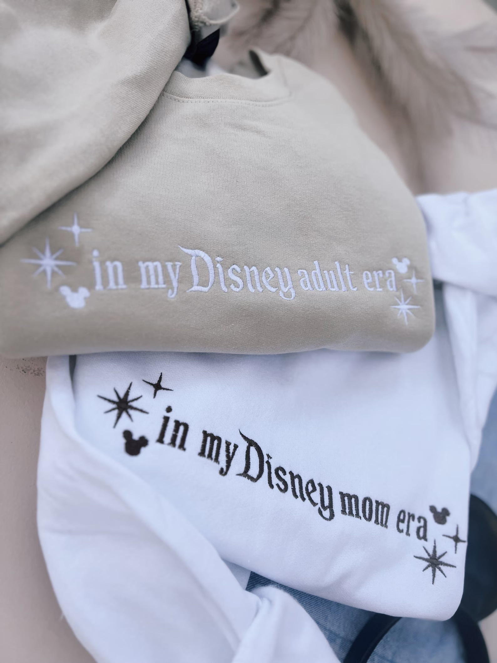 In my Disney adult era embroidered crewneck | Mom era  | wife era | cool tone | high quality embr... | Etsy (US)