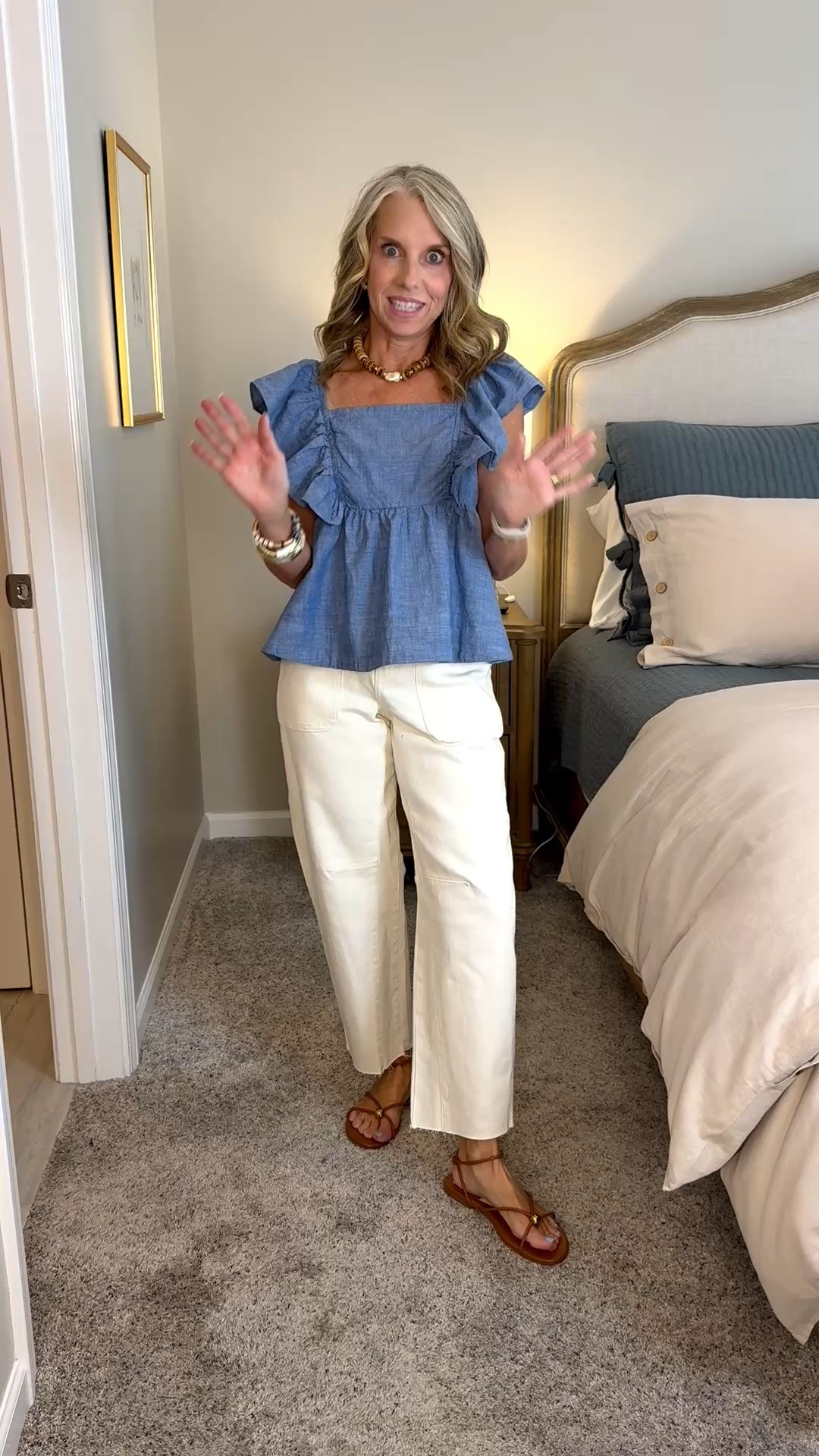 Immediate ADD TO CART. Don’t hesitate. I promise you’ll love them. Wearing XS top and 2 jeans. 
@Walmart

#LTKgrwm #LTKootd #LTKOver40