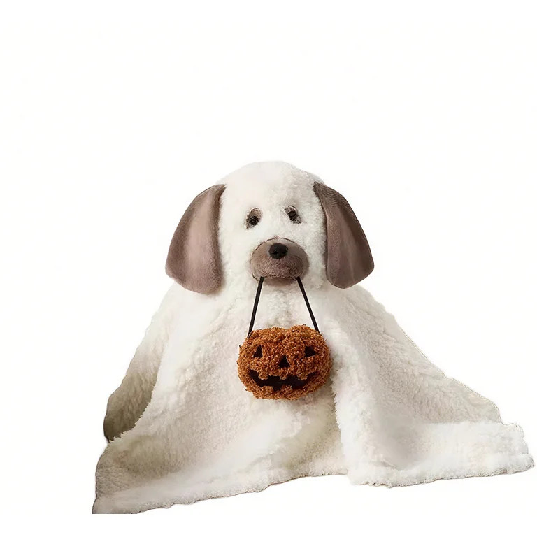 Halloween Decorations, Doug the Dog Ghost Pillow - Halloween Decoration Indoor Soft Dogs Plush Pi... | Walmart (US)