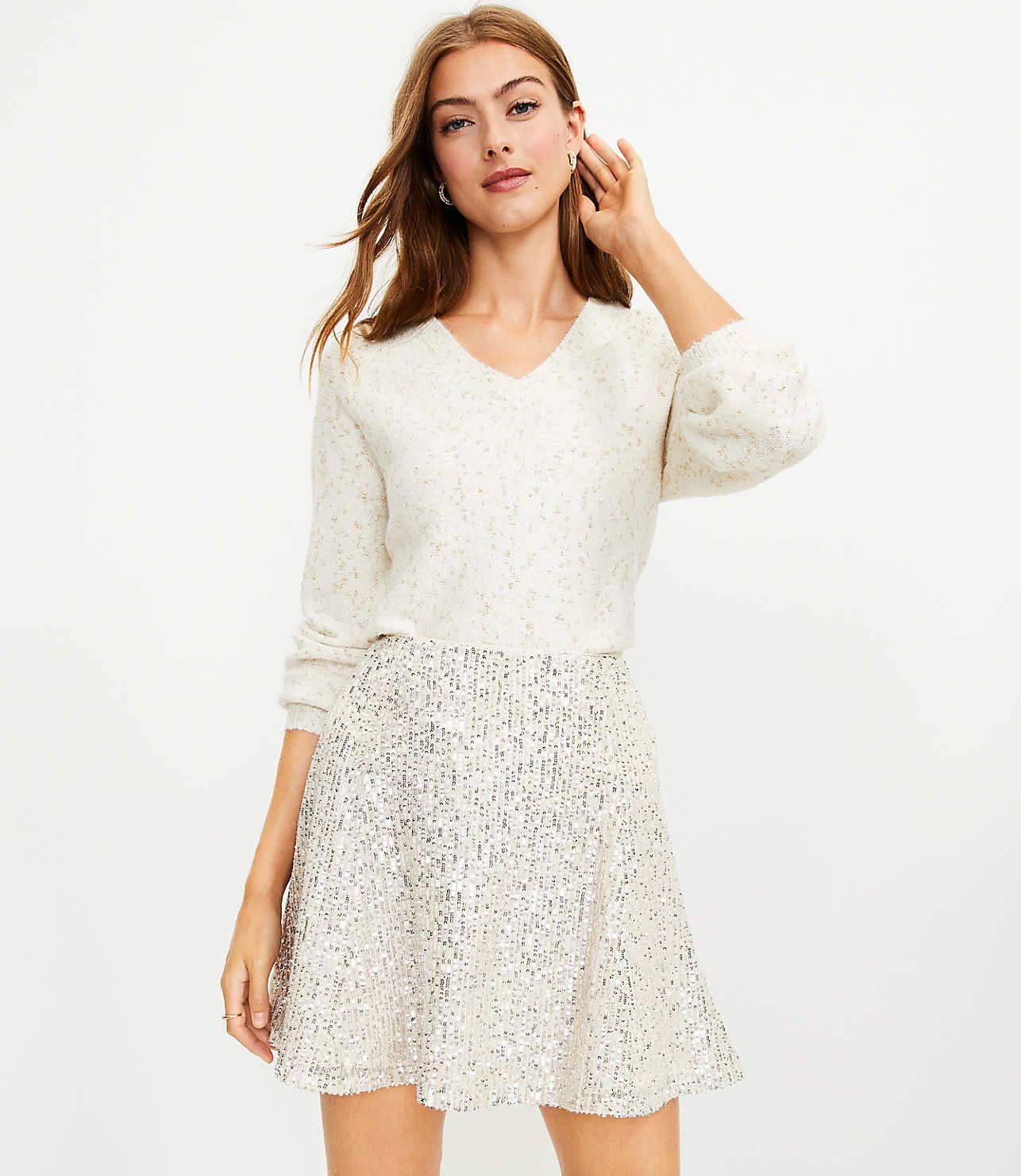 Sequin Skirt | LOFT