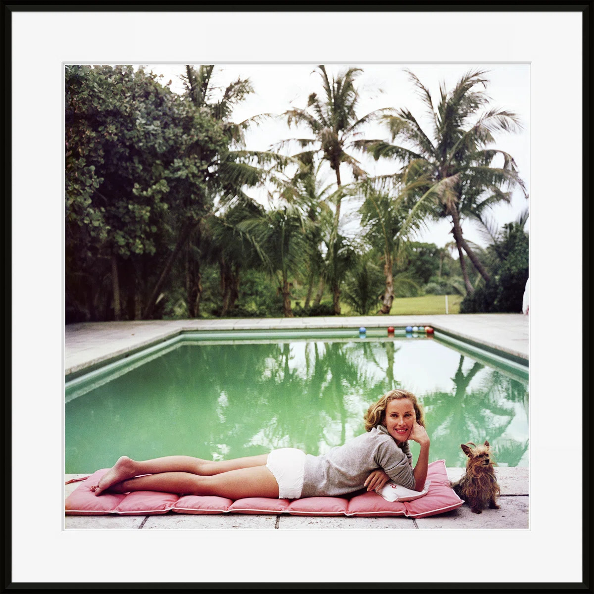 Soicher Marin Having a Topping Time by Slim Aarons - Single Picture Frame Photograph | Perigold | Perigold