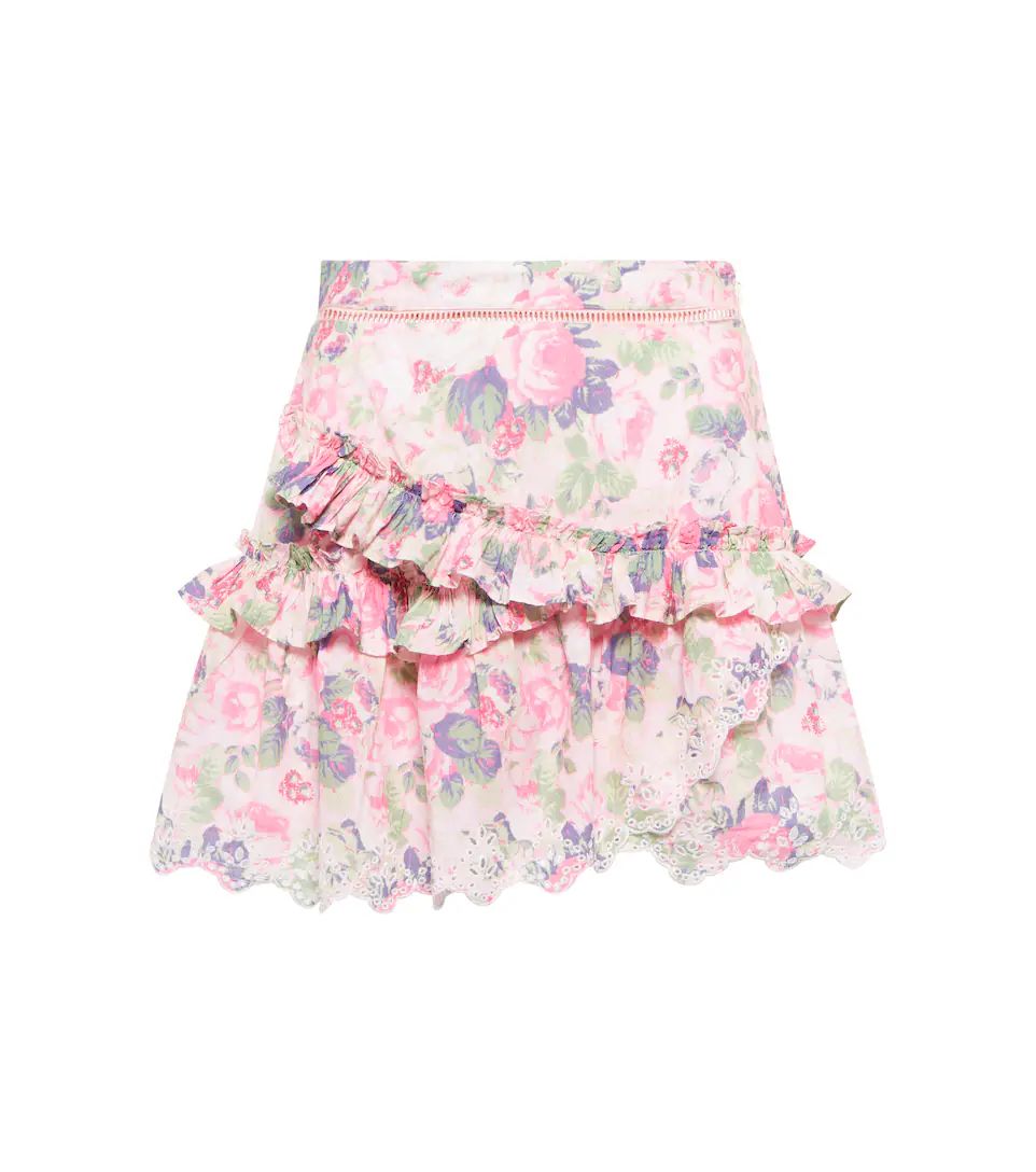 Pernille floral cotton miniskirt | Mytheresa (US/CA)