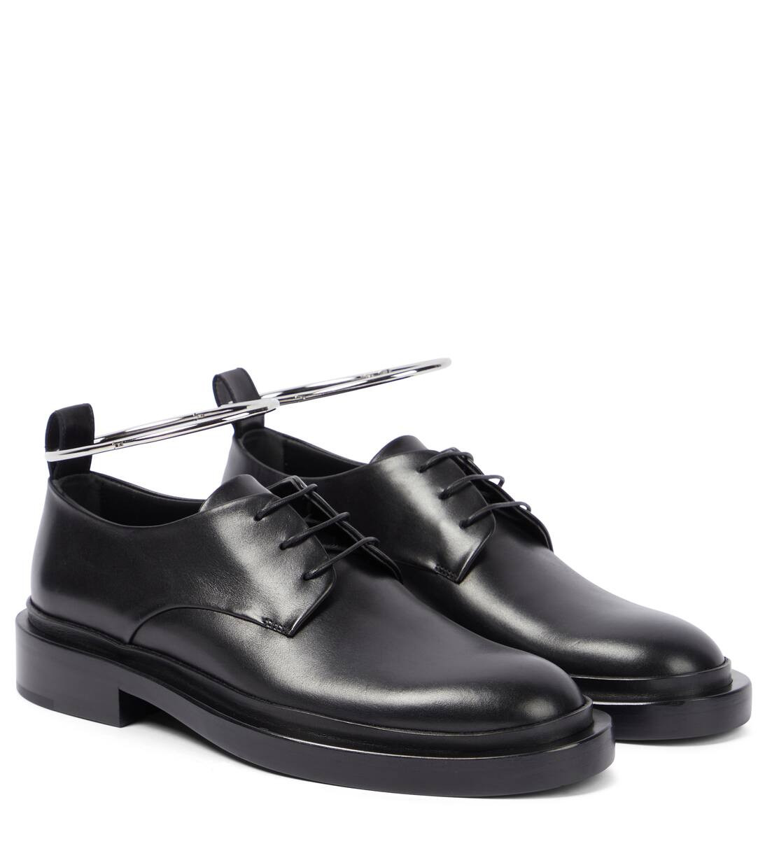 Anklet leather Derby shoes | Mytheresa (US/CA)