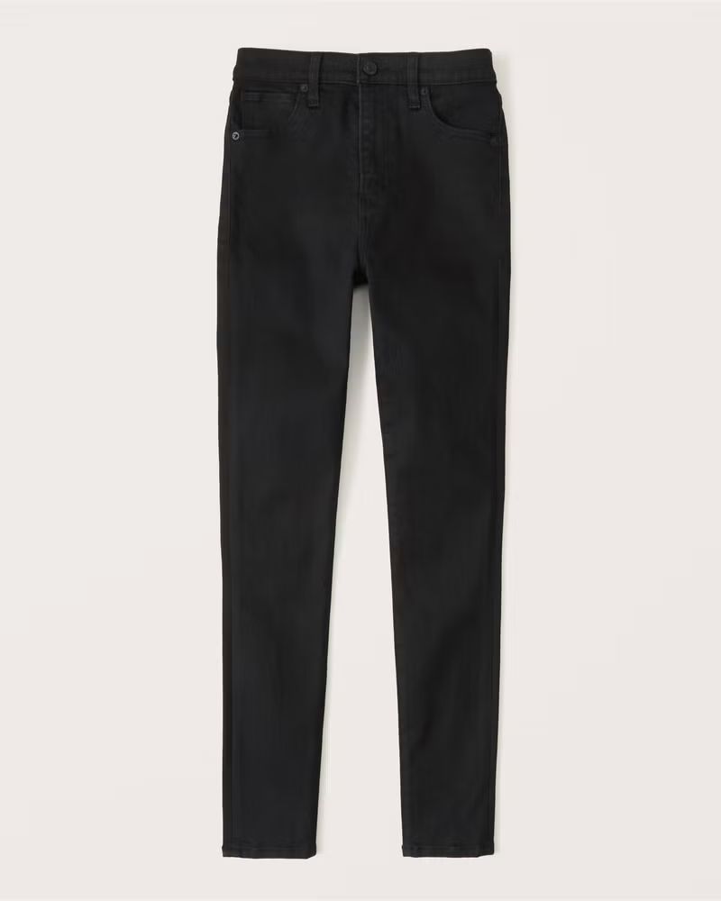 Women's High Rise Super Skinny Jeans | Women's Up To 50% Off Select Styles | Abercrombie.com | Abercrombie & Fitch (US)