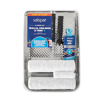 Valspar  8-Piece Microfiber Paint Roller Kit | Lowe's