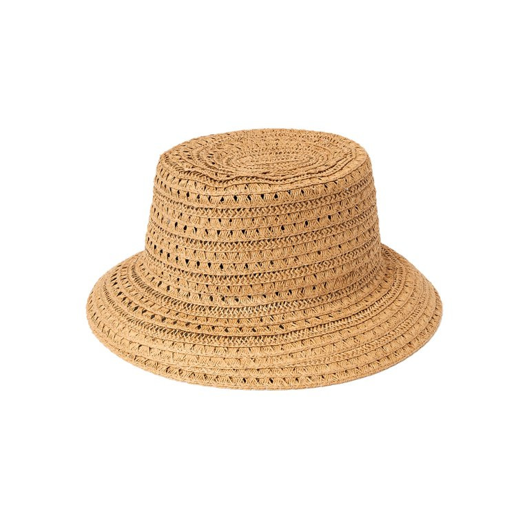Time and Tru Adult Women's Straw Bucket Hat | Walmart (US)