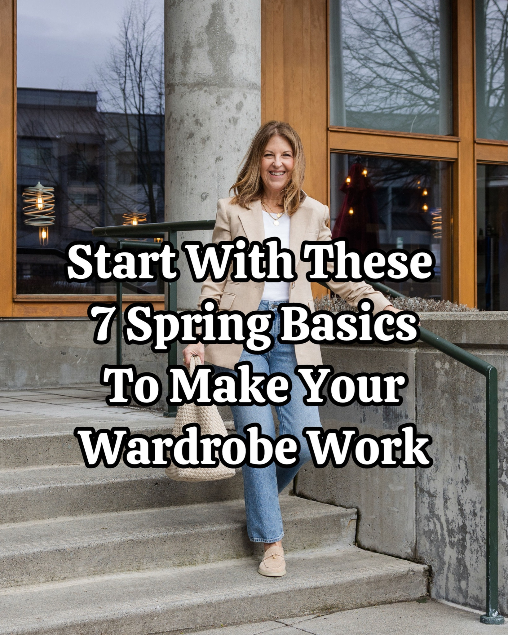 Start with these 7 spring basics to get your wardrobe ready for spring. 🌸

#LTKOver40 #LTKootd #LTKSaleAlert