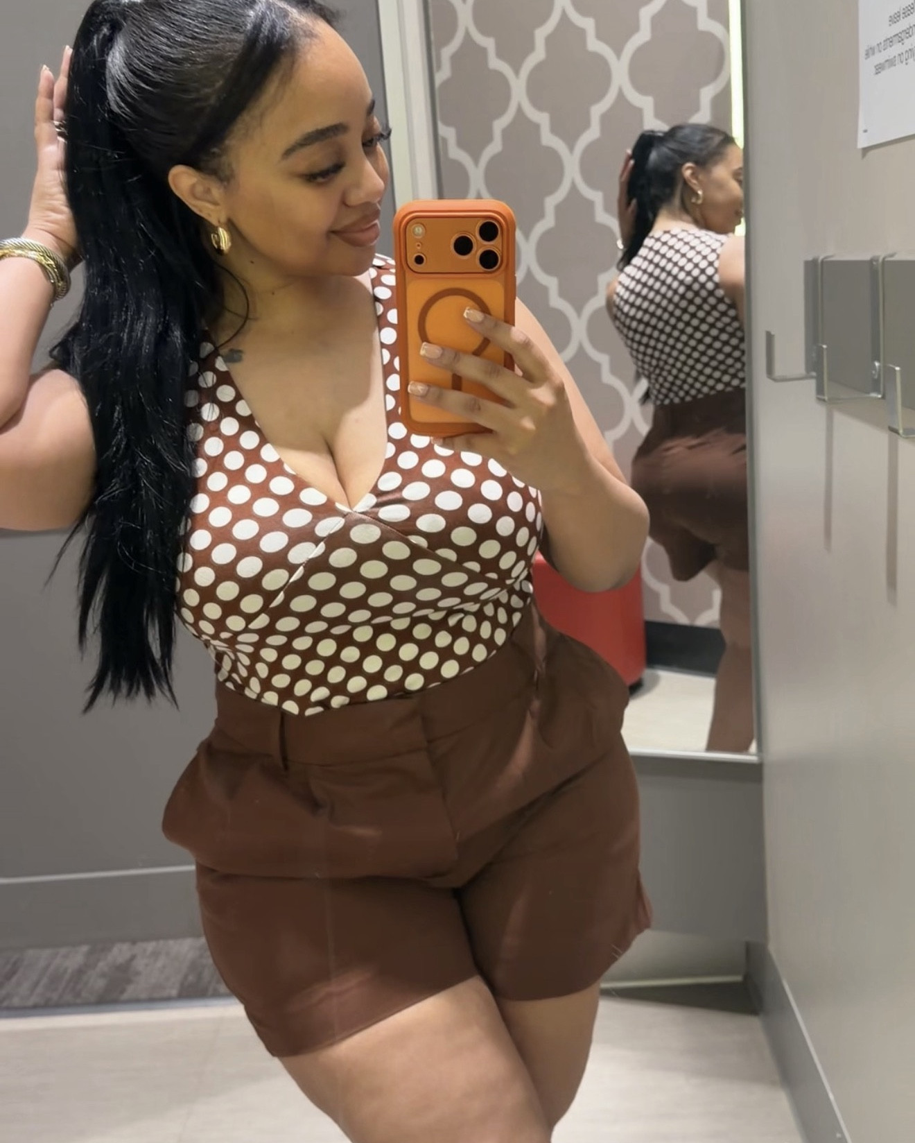 I love this outfit! The shirt was super cute soft and stretchy material 🤎 I’m wearing a medium in shirt and size 12 in shorts 

#LTKgrwm #LTKMothersDay #LTKFestival