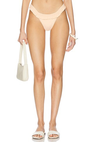 FAITHFULL THE BRAND Esterel Bikini Bottom in Butter from Revolve.com | Revolve Clothing (Global)