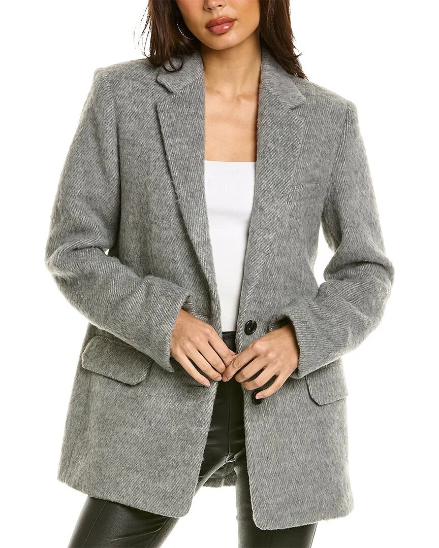 Helmut Lang Wool-Blend Blazer | Shop Simon