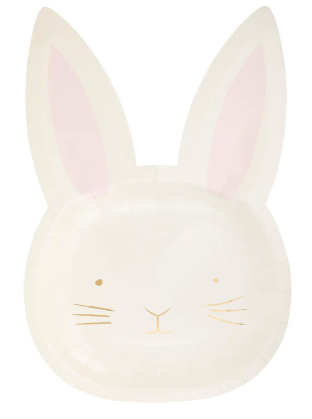 Bunny Face Plates | Easter Party | Pastel Spring Bunny Party | bunny shaped Easter plates, whimsi... | Etsy (US)