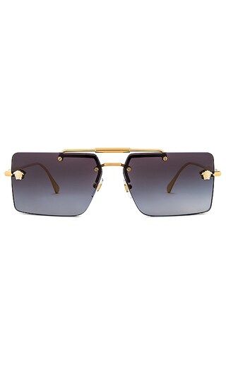 Rock Icons Rectangle in Gold & Grey Gradient | Revolve Clothing (Global)