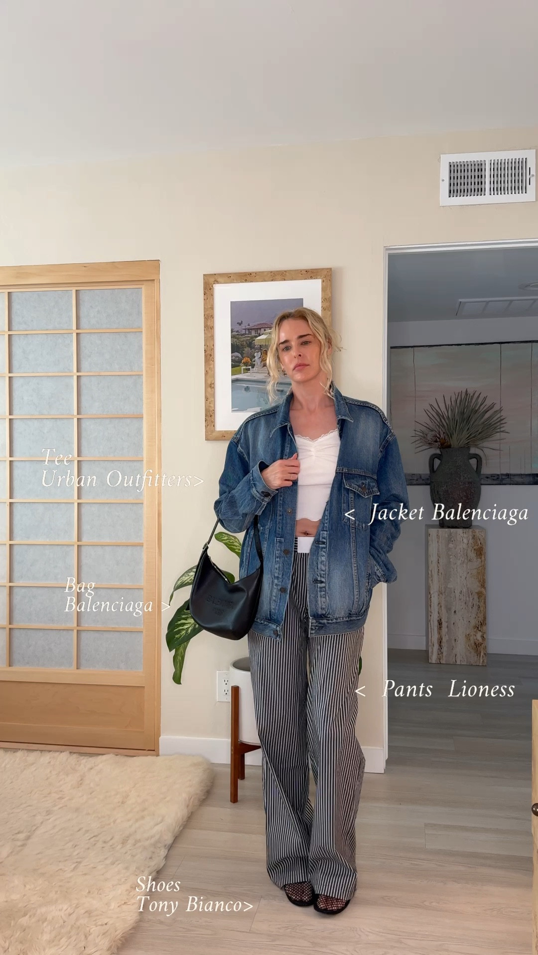 As soon as it warms up these pieces will be in heavy rotation! 
Jacket 36, top xs, pants xs, shoes 5.  All of these pieces run large. Size down! 

#LTKVideo #LTKstyletip