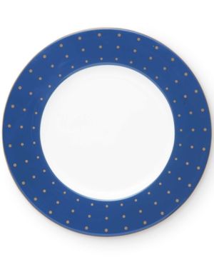 kate spade new york Library Lane Navy 9" Accent Plate | Macys (US)