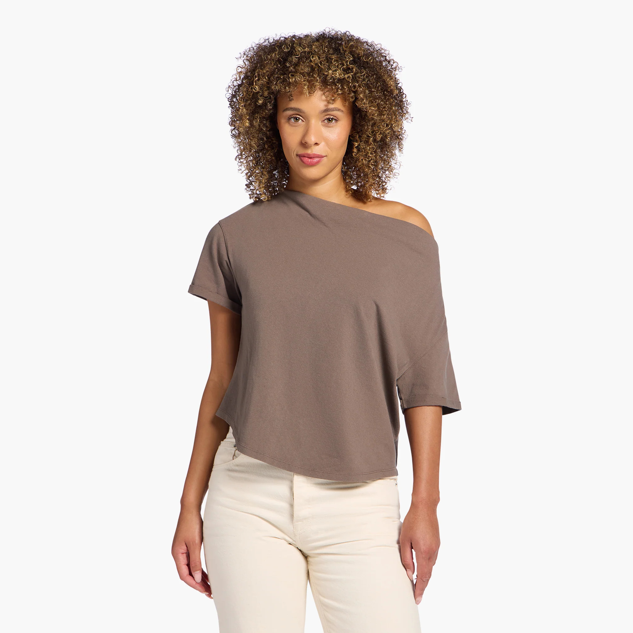 Off The Shoulder T-Shirt | Nuuds US