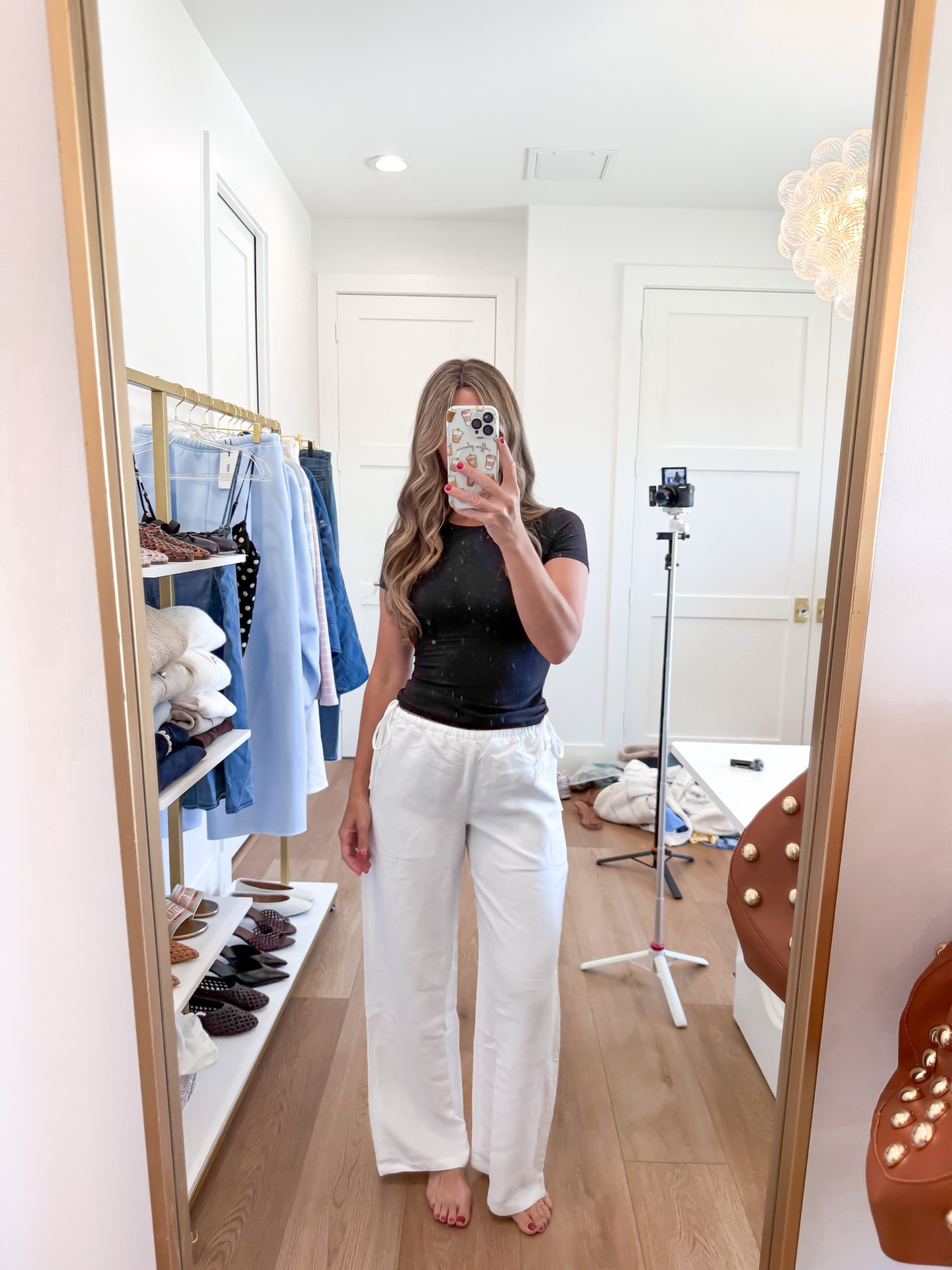 Didn't love these pants - already returned but they were a small 
Tee also small 