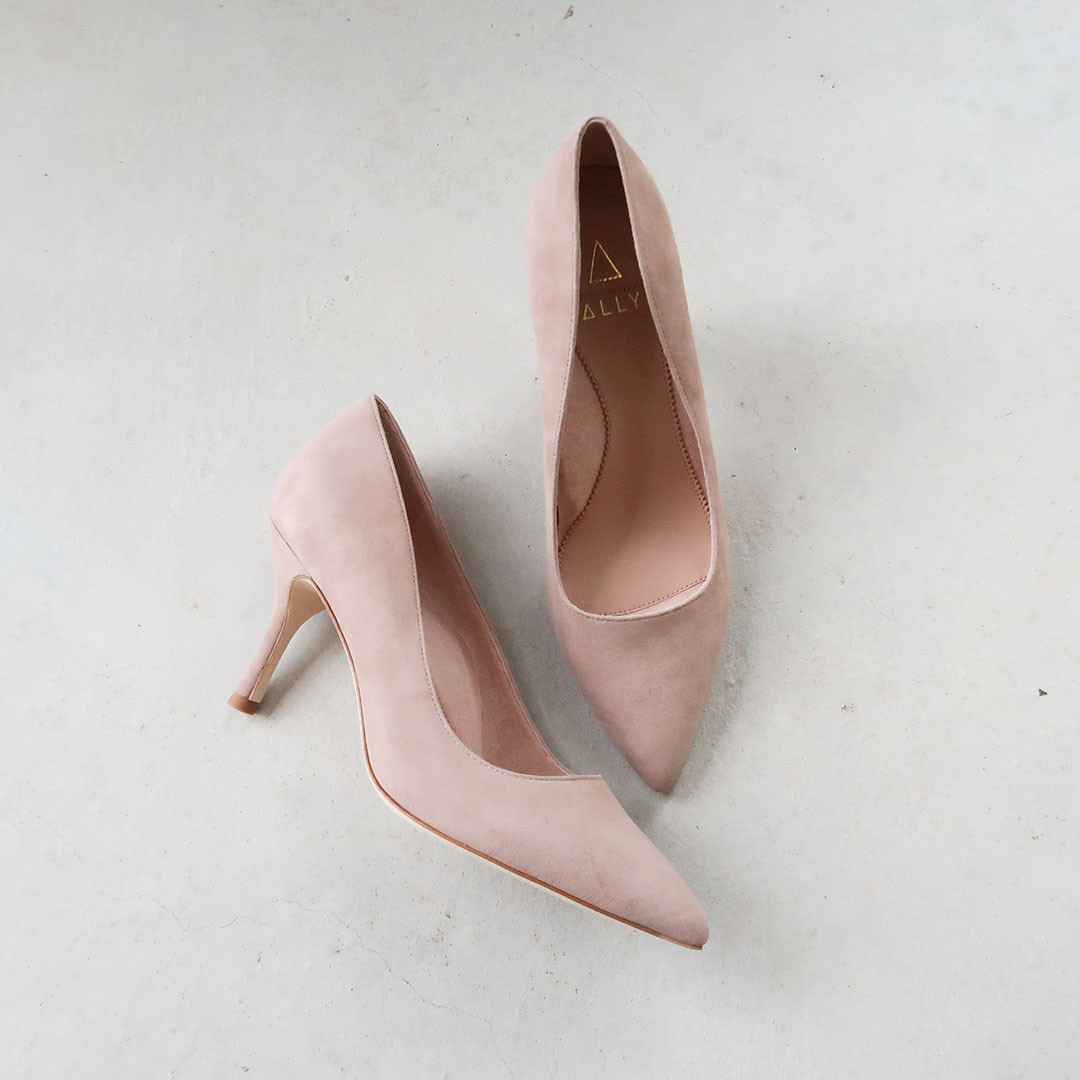 Love these suede high heels with arch support! They are perfect for the office, events, and more! I can wear them all day because of the arch support. They are so comfortable. Love! 

 #LTKselfcare #LTKOver40 #LTKWorkwear