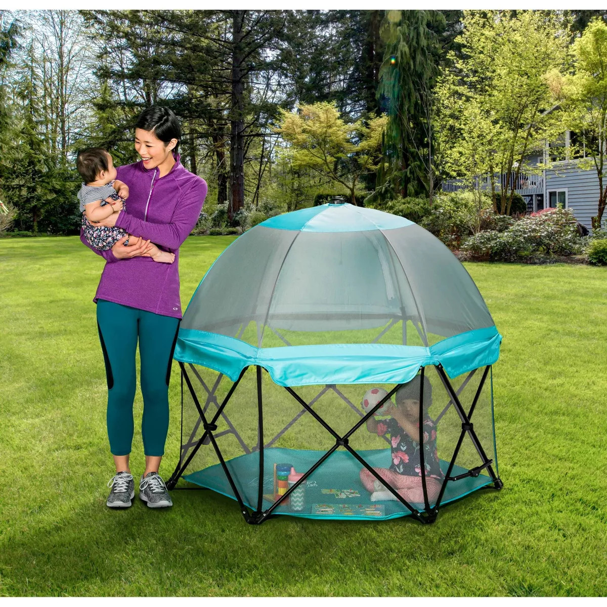 Regalo Six Panel My Play Deluxe Portable Baby Activity Center | Target