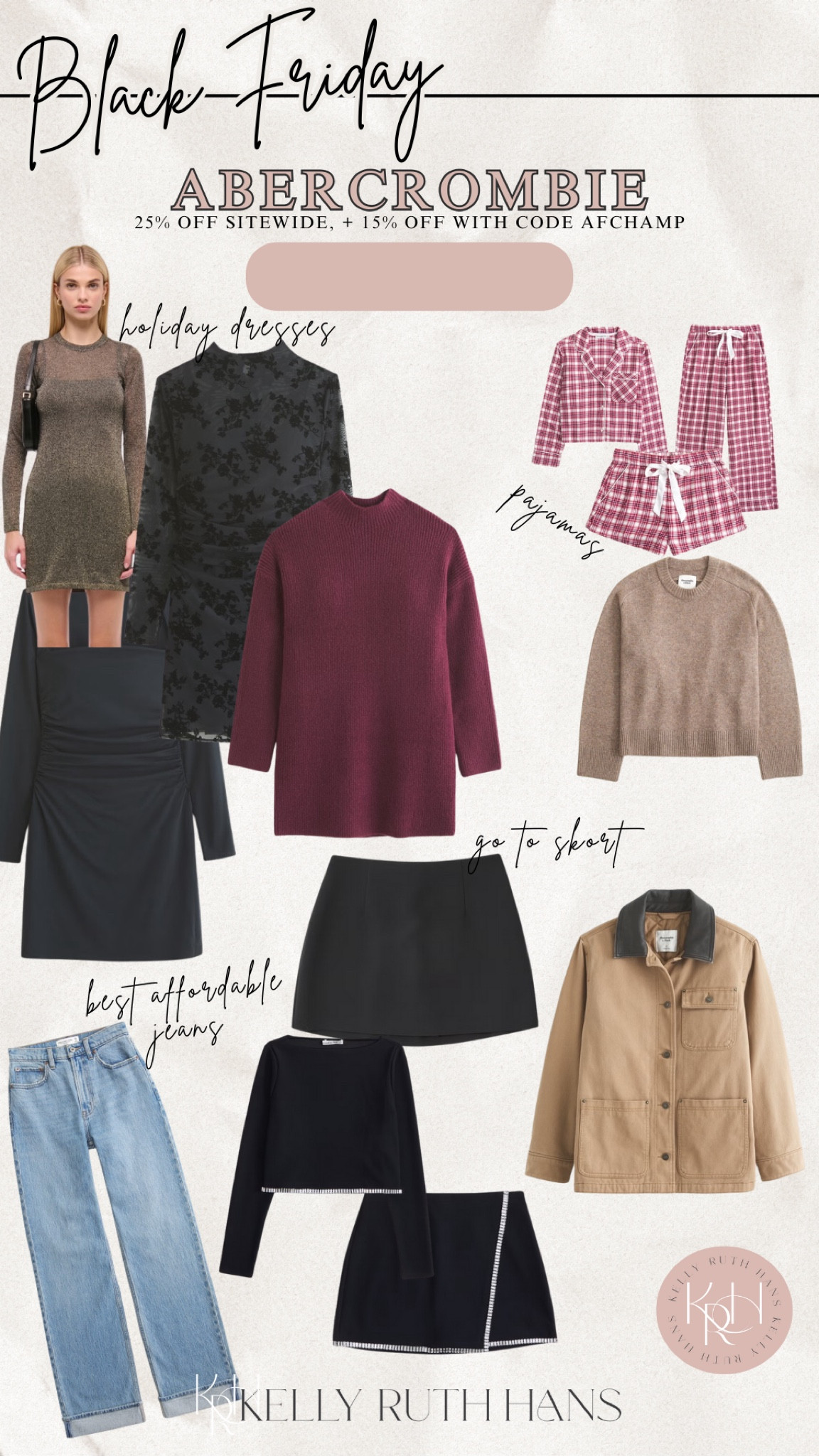 Abercrombie Black Friday favorites 

#LTKCyberWeek #LTKHoliday #LTKGiftGuide