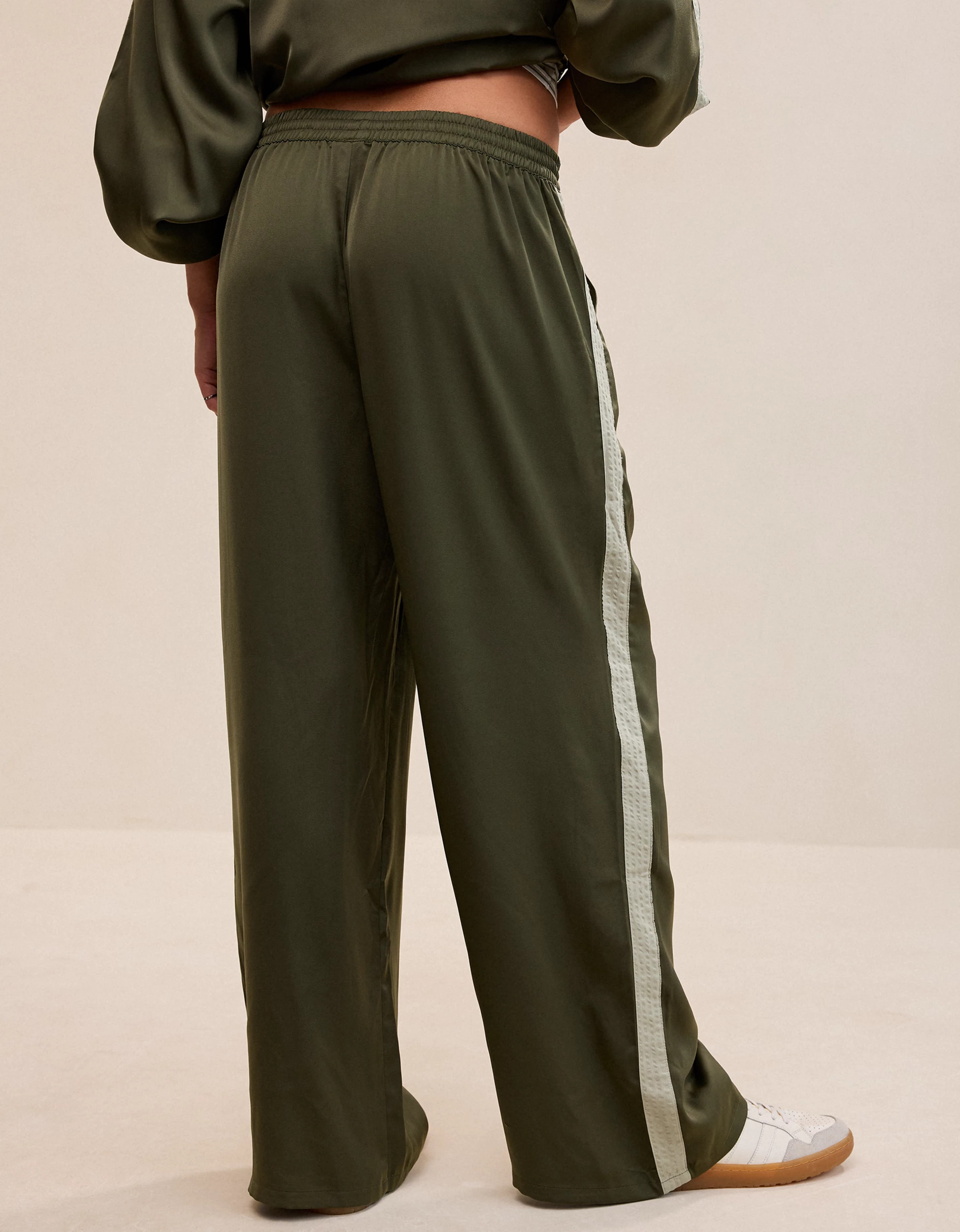 OVERSLEPT by Aerie Liquid Satin PJ Pant | Aerie