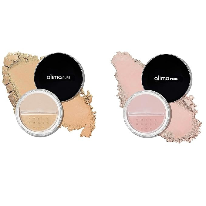 Alima Pure | Bronzer and Blush Bundle | Bronzer in Maracaibo | Blush in Pink | Mineral Makeup, 15... | Amazon (US)