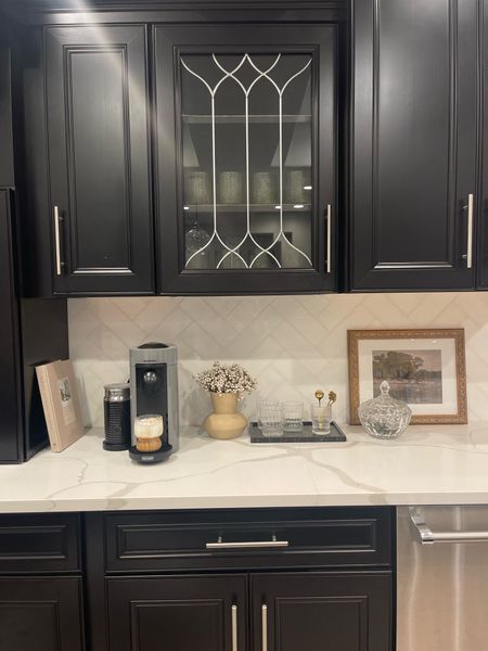 My coffee corner in our basement kitchen! I love Nespresso here! I have been using these rippled glasses for my coffee cups. 

Amazon, home decor, Amazon, coffee corner, kitchen, kitchen finds, Amazon home decor, Amazon kitchen, 

#LTKstyletip #LTKhome #LTKGiftGuide