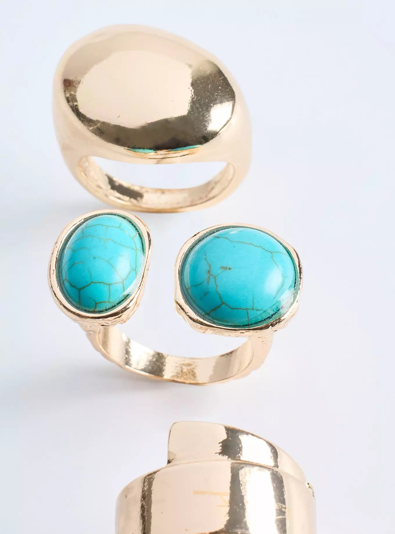 Statement Turquoise Ring Set | Torrid (US & Canada)