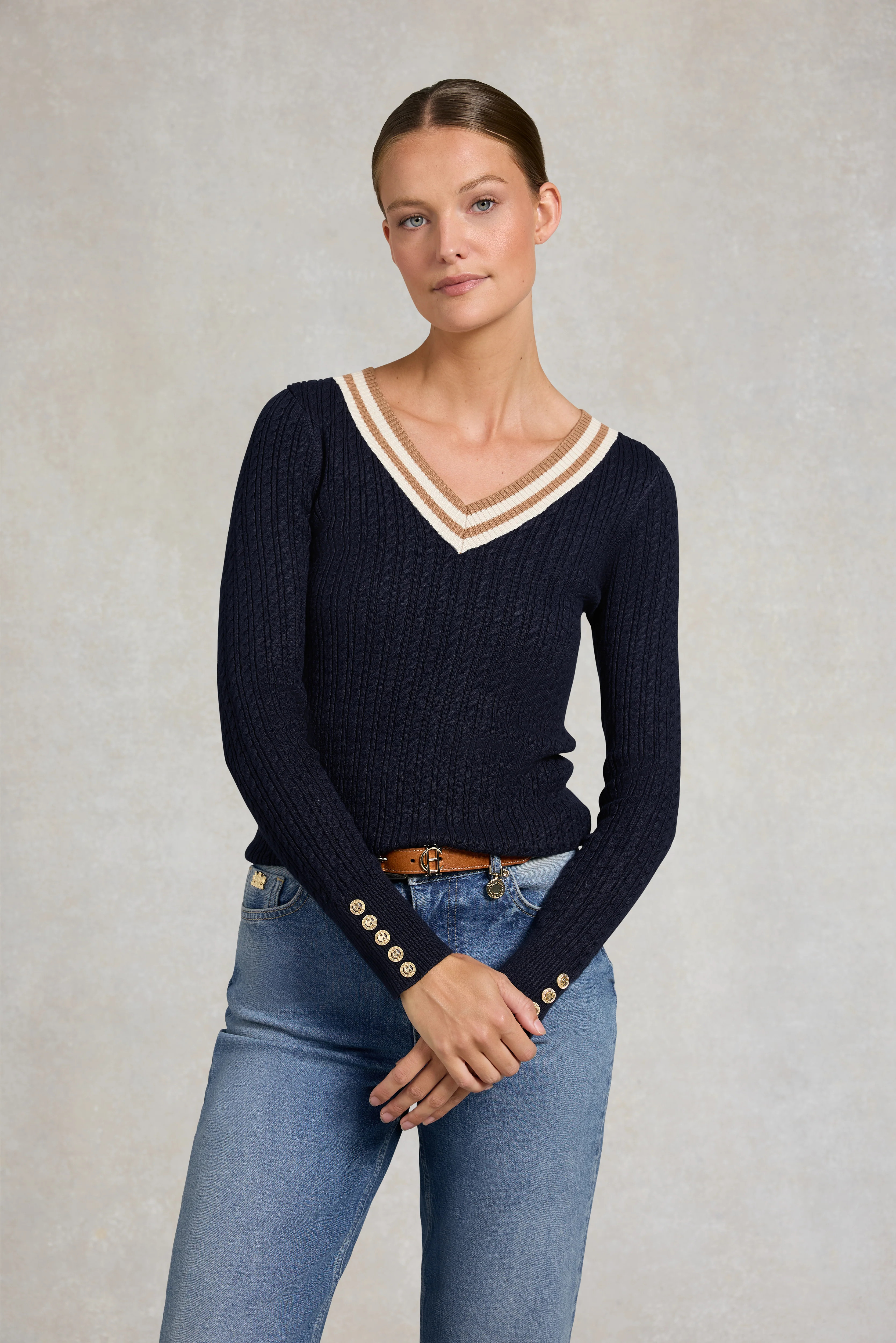 Zoe Knit (Ink Navy) | Holland Cooper