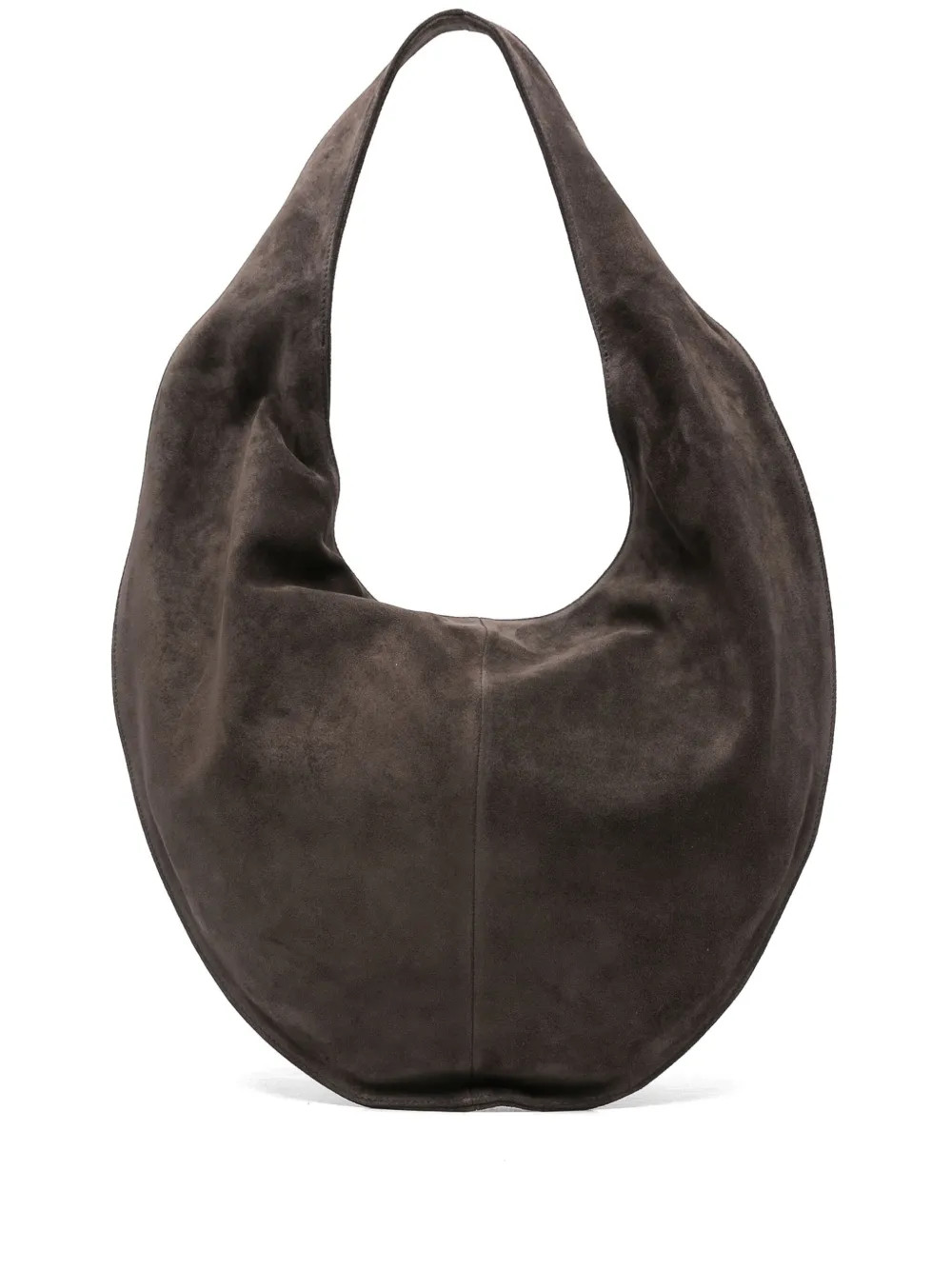 large suede crescent shoulder bag | Farfetch Global