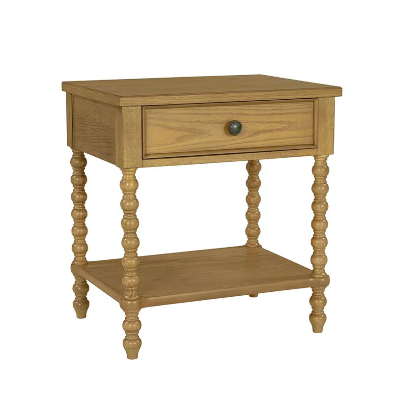 Beckett One Drawer Solid Wood Nightstand | Wayfair North America