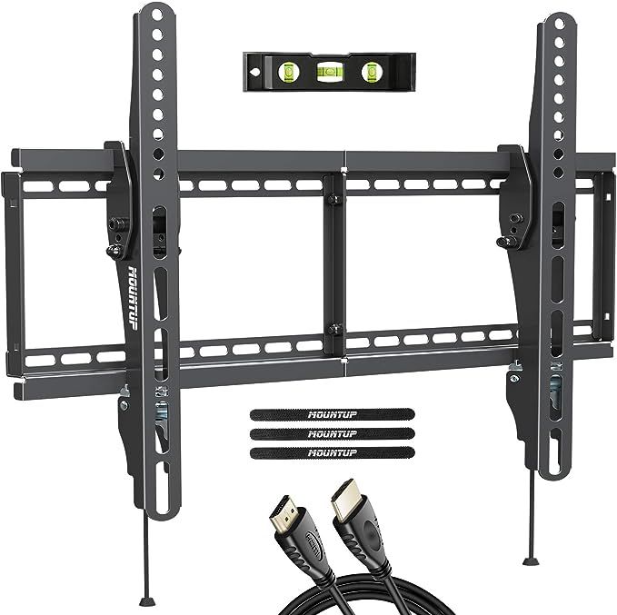 MOUNTUP TV Wall Mount, Tilting TV Mount Bracket for Most 37-70 Inch Flat Screen/Curved TVs, Low P... | Amazon (US)