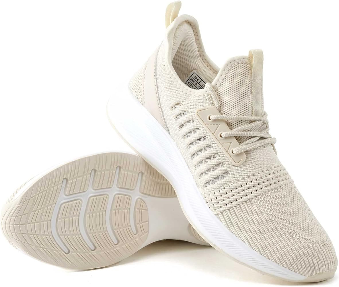 PPQ Womens Walking Shoes Tennis Sneakers - Lightweight Breathable Comfortable Non Slip Athletic Runn | Amazon (US)