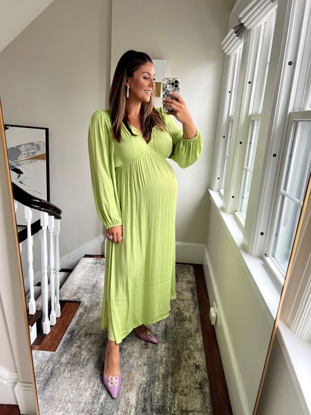 Date night / wedding guest dress outfit - linking full outfit details and suggested undergarments - non-maternity but bump friendly sized up to XXL 

#LTKcurves #LTKbump #LTKunder100