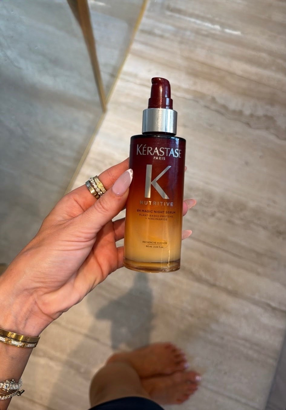Best of the best! If you are on a hair growth journey like me THIS is a non negotiable! This is an overnight serum that within 8hours will leave your hair super hydrated & nourished. The science & ingredients in the product are insane!!! Niacinimide & glycerin being 2 of the key ingredients which are absolutely KEY for moisture 🤍

#LTKuk #LTKeurope #LTKbeauty