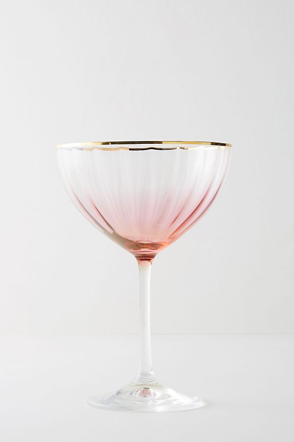 Waterfall Coupe Glass | Anthropologie (UK)