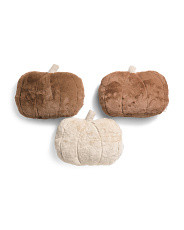 3pk Koda Shaped Pumpkin Pillows | Throw Pillows | Marshalls | Marshalls