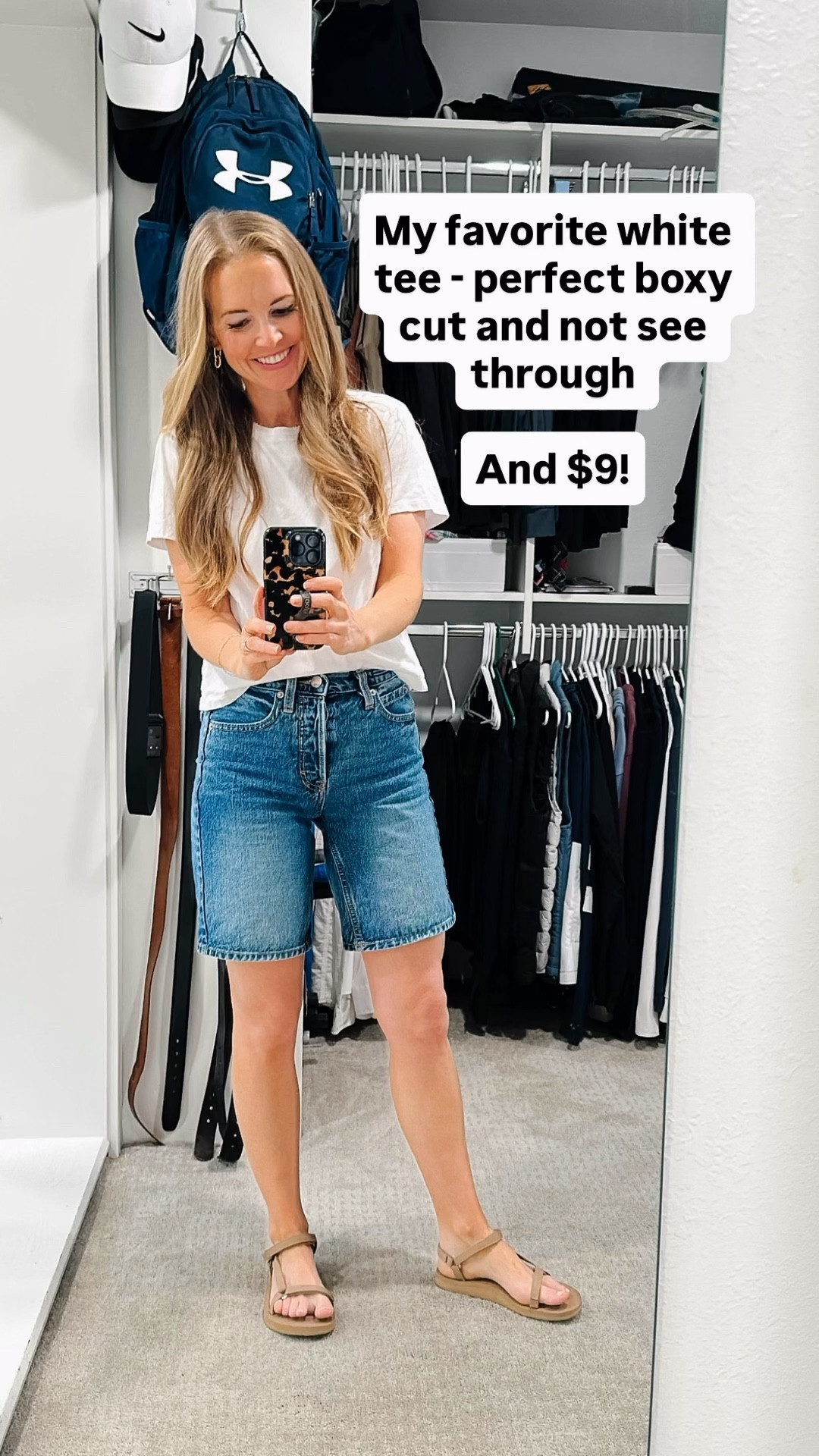 I have this $9 tee in white and black and it comes in a bunch of other colors too! 

So good 