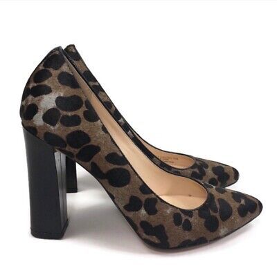 Details about   Women’s New Cole Haan Size 7.5 Chelsea Grey Leopard Calf Hair Heels NWOB | eBay US