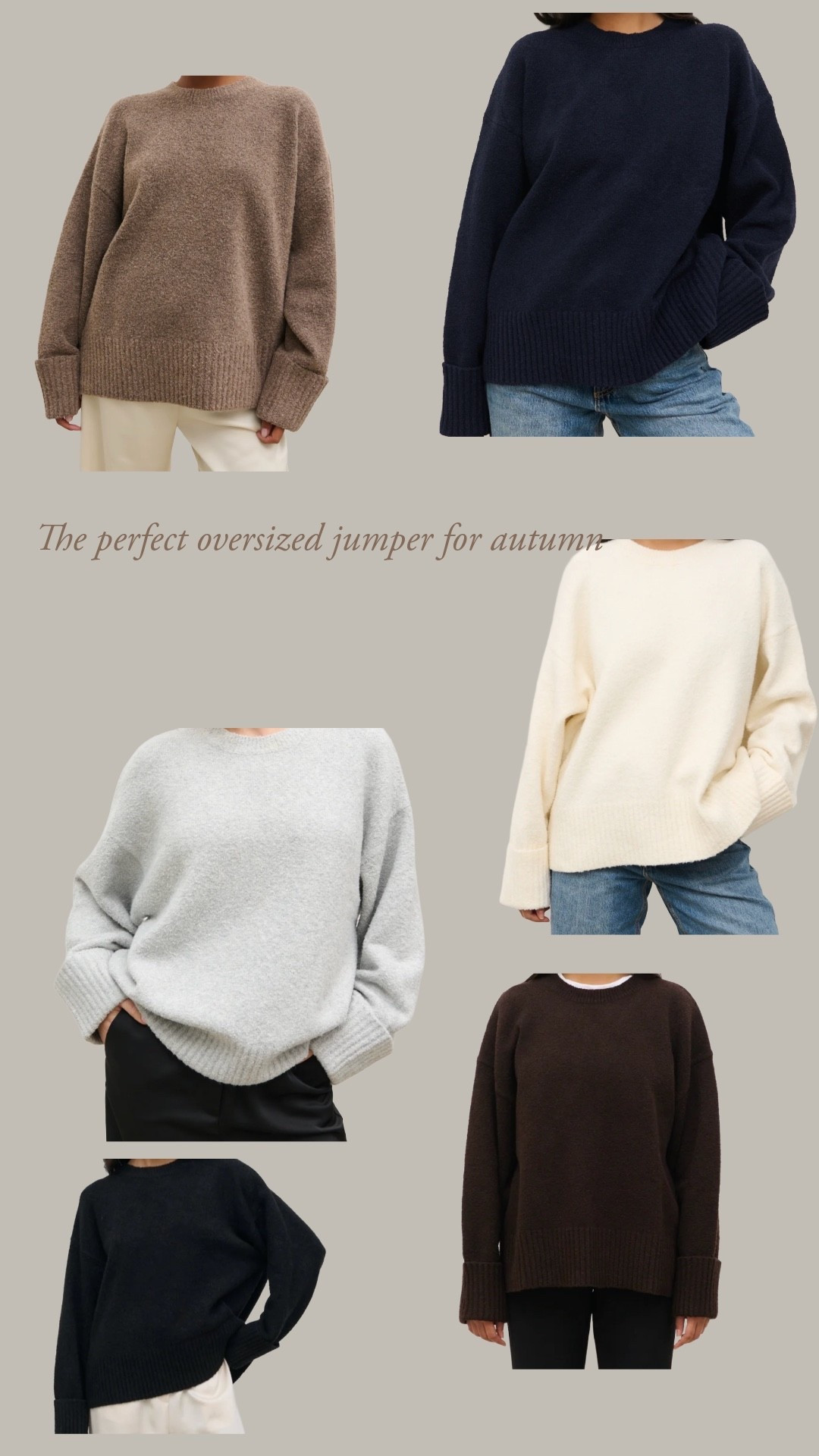 The perfect oversized jumper for autumn 🍂

#LTKuk #LTKautumn #LTKeurope